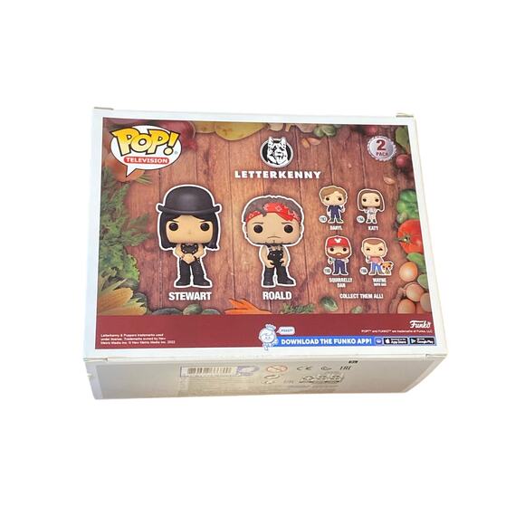 Letterkenny Stewart & Roald Funko Pop! 2-Pack - Gamestop Exclusive - Picture 2 of 2